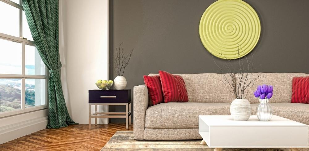 sala de estar com home staging - dicas para vender casa - habita