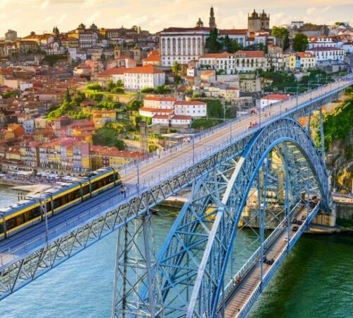 Vista do Porto sobre a ponte - 3 Edição Imobinvest Alfândega do Porto