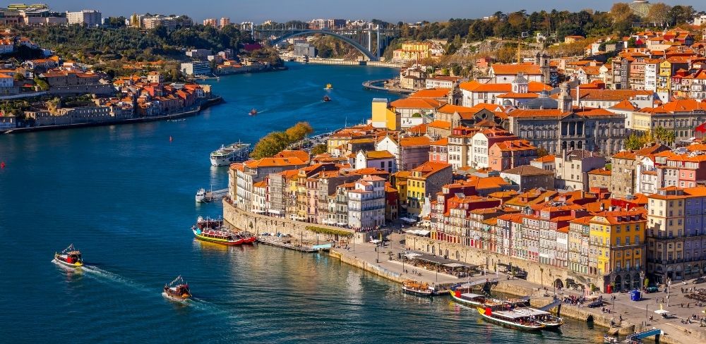 Vista sobre o Porto e Rio Douro